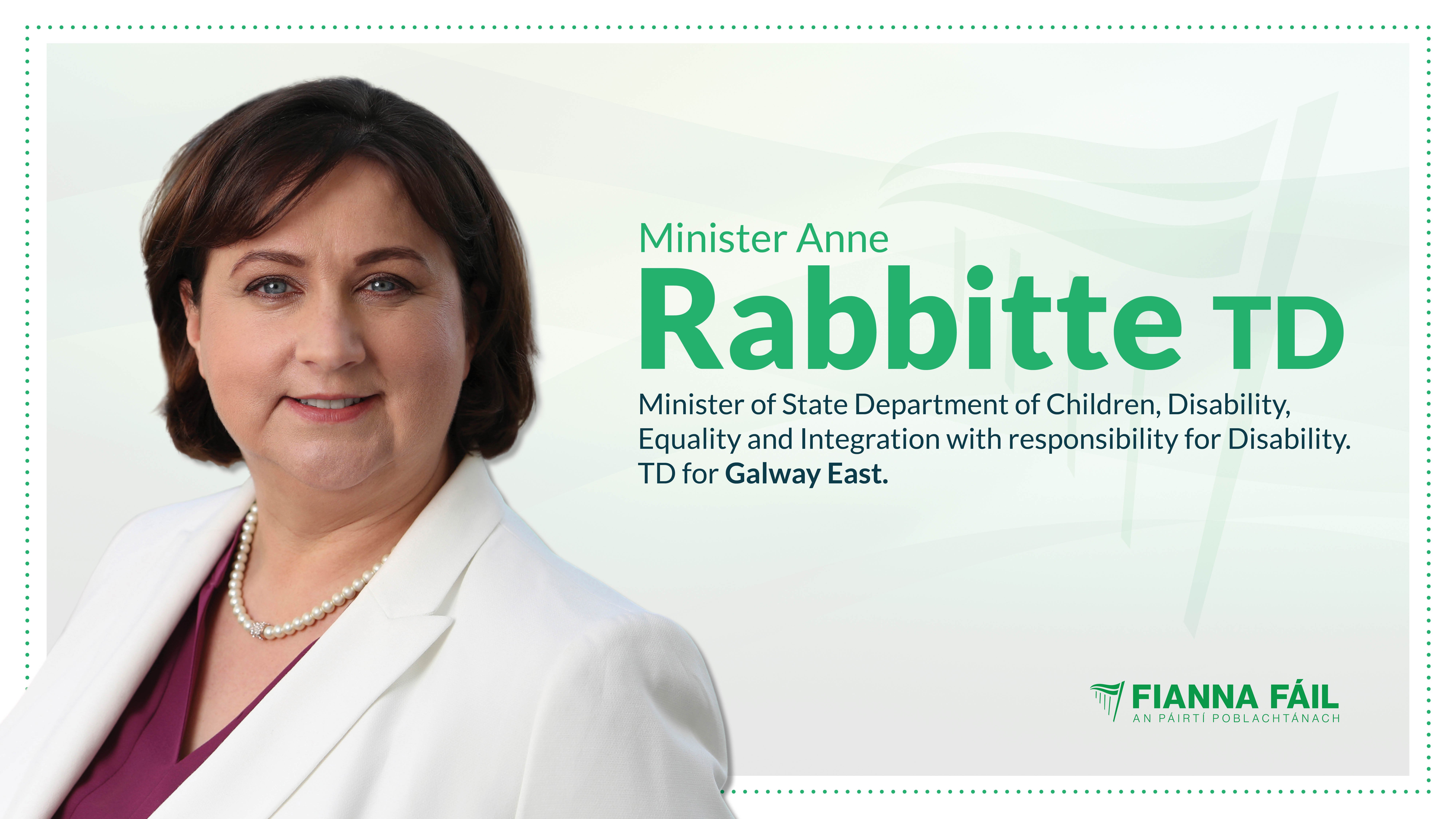 Minister Rabbitte secures €65 million once off fund to support Section 39 providers in the disability sector