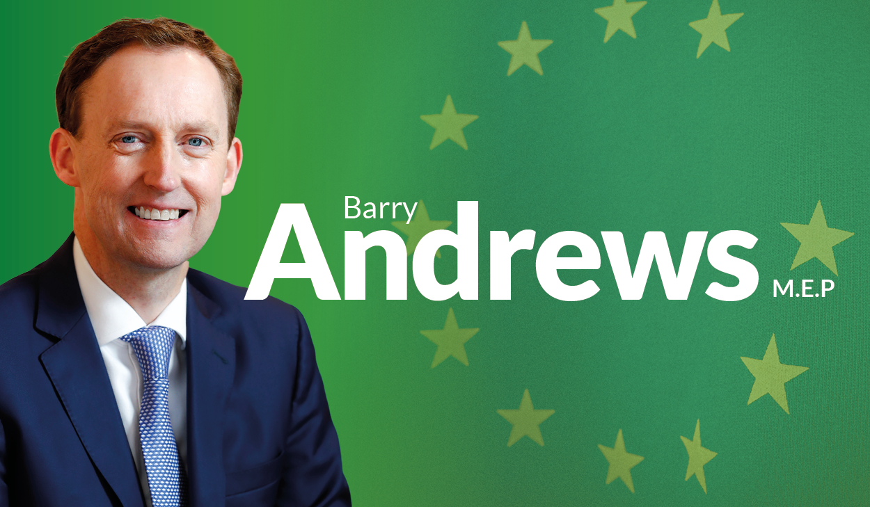 Barry Andrews MEP Address to Fianna Fáil's 82ú Ard Fheis