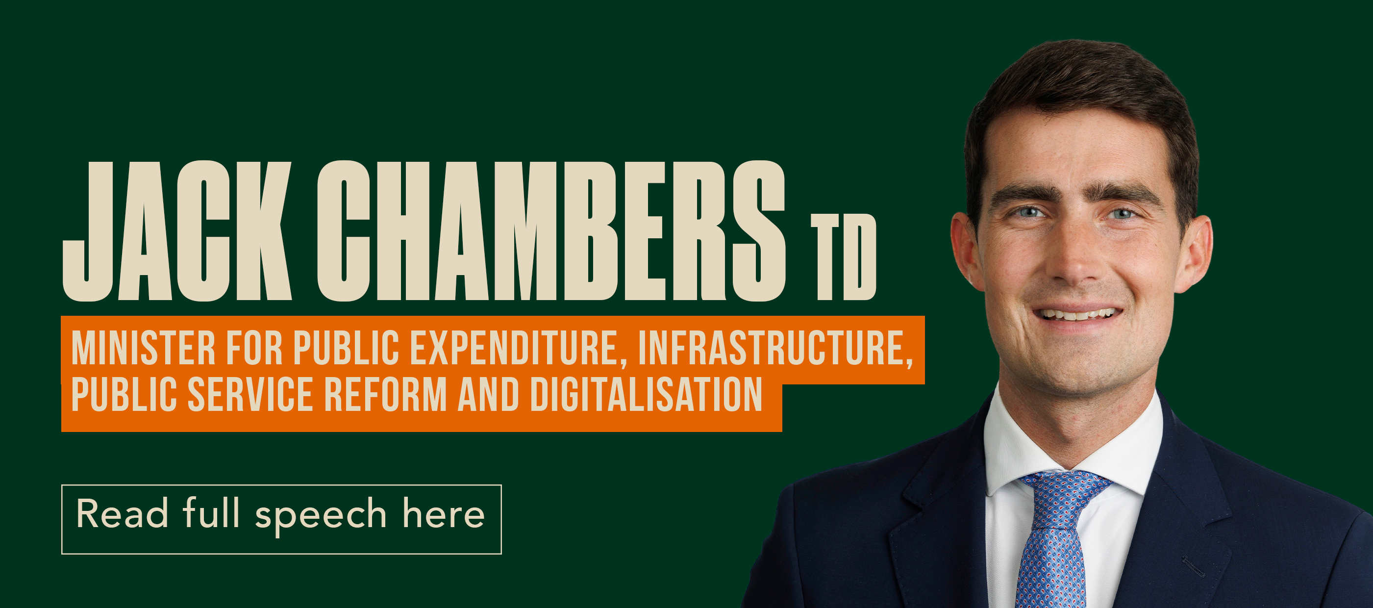 Budget 2027 – Minister Jack Chambers Speech
