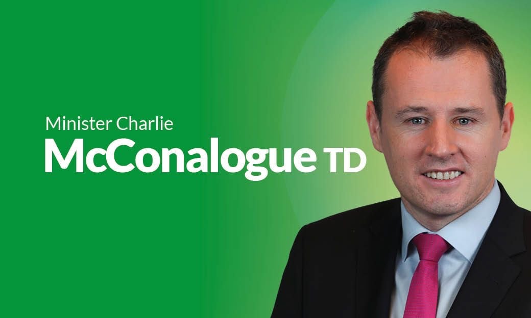 Charlie McConalogue TD, Minister for Agriculture, Food and the Marine -  Fianna Fáil Ard Fhéis