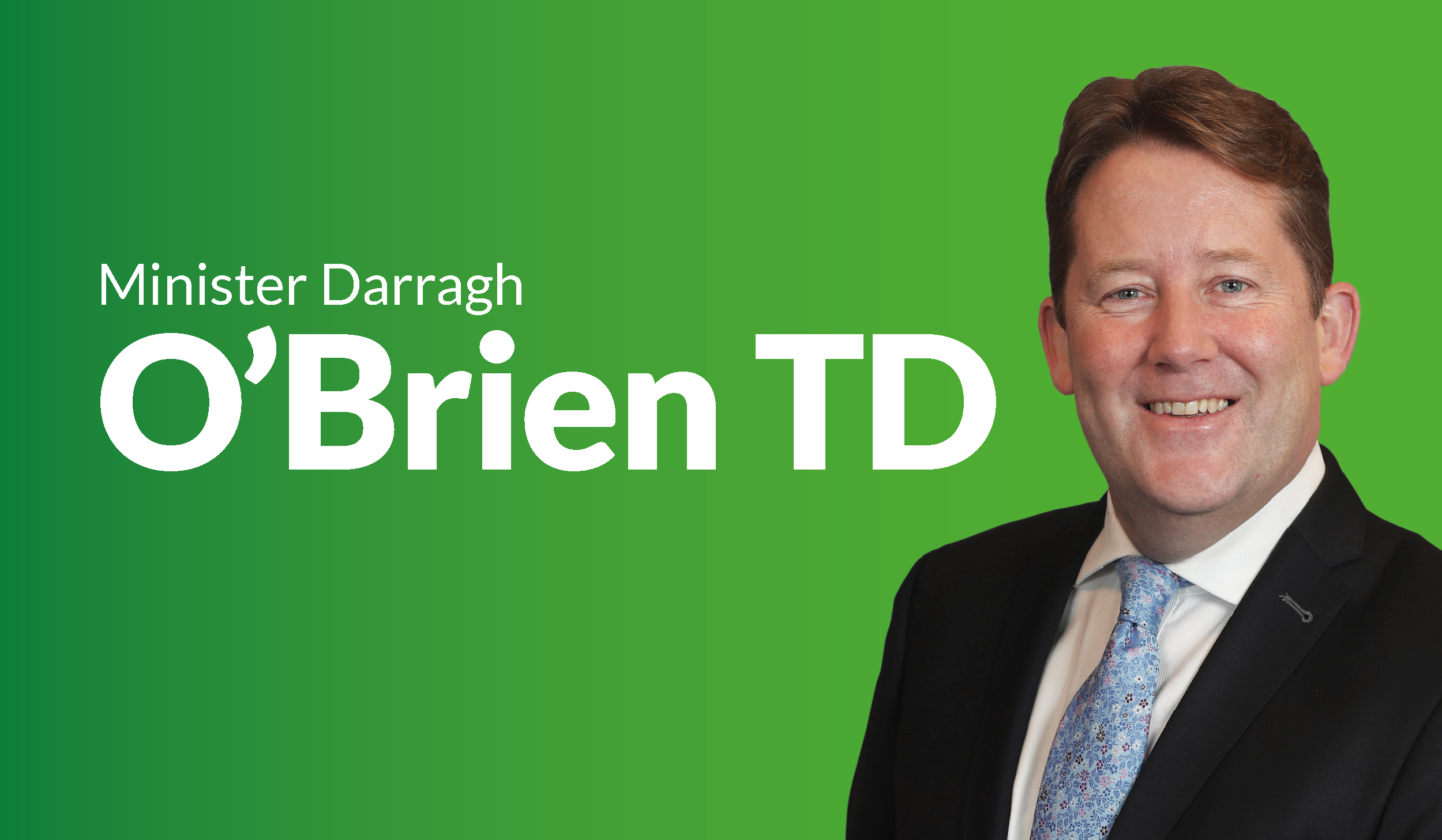 Darragh O’Brien TD,Minister for Housing, Local Government and Heritage - Fianna Fáil Ard Fhéis