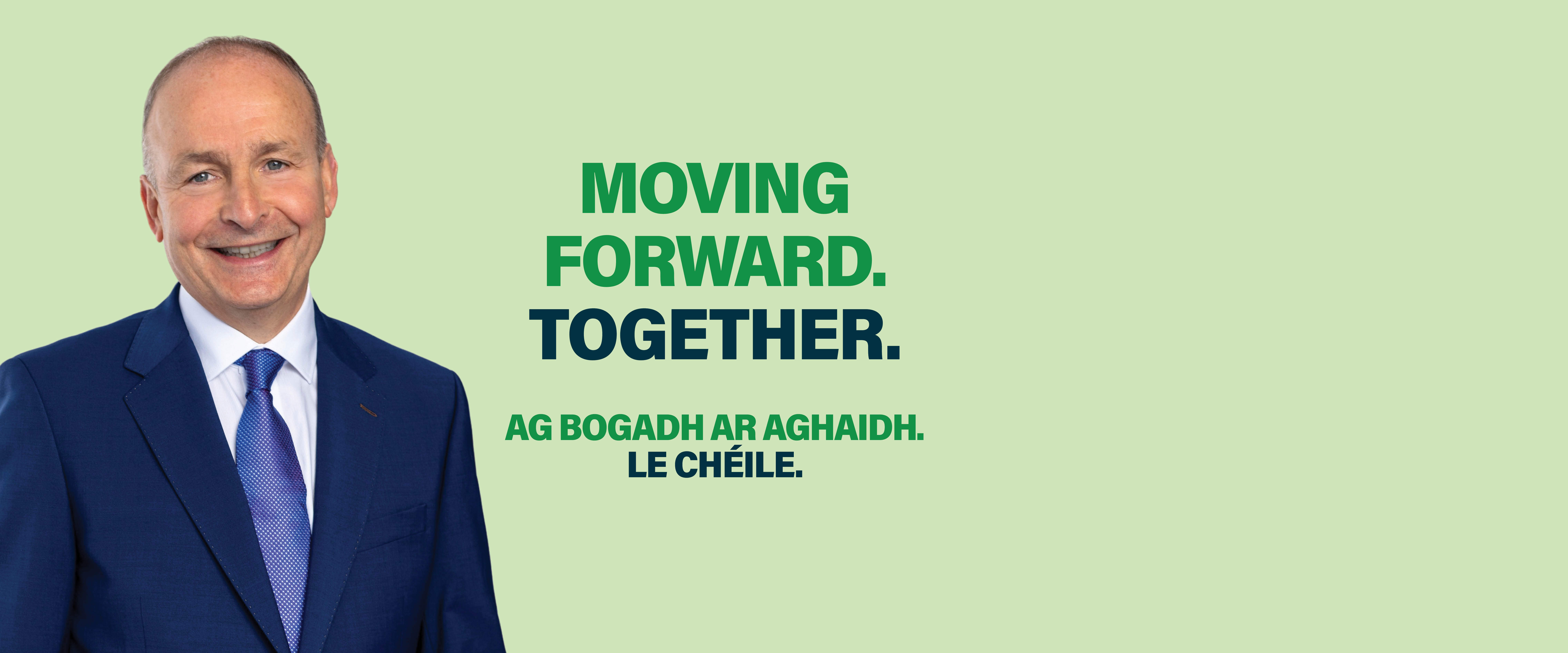 Fianna Fáil launches plan for moving Ireland forward, together