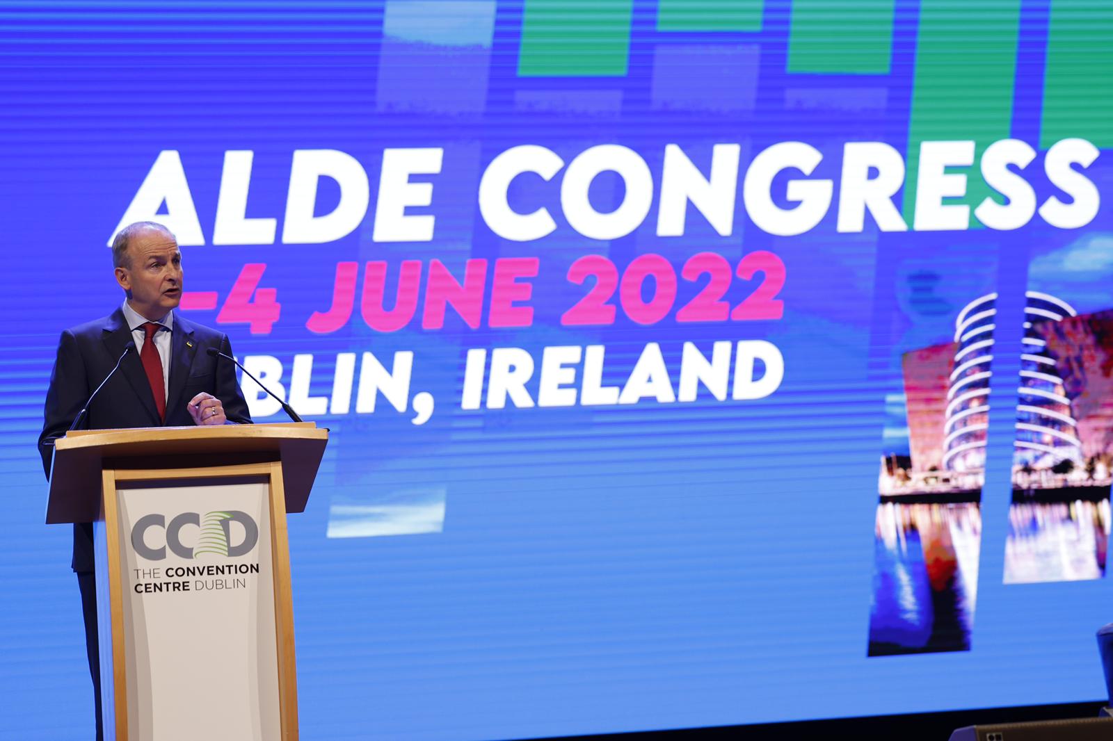Taoiseach Micheál Martin opening address at ALDE Congress
