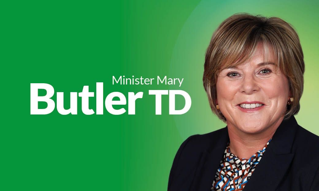 Minister Butler welcomes recommendations to address the critical shortage of care workers in Ireland