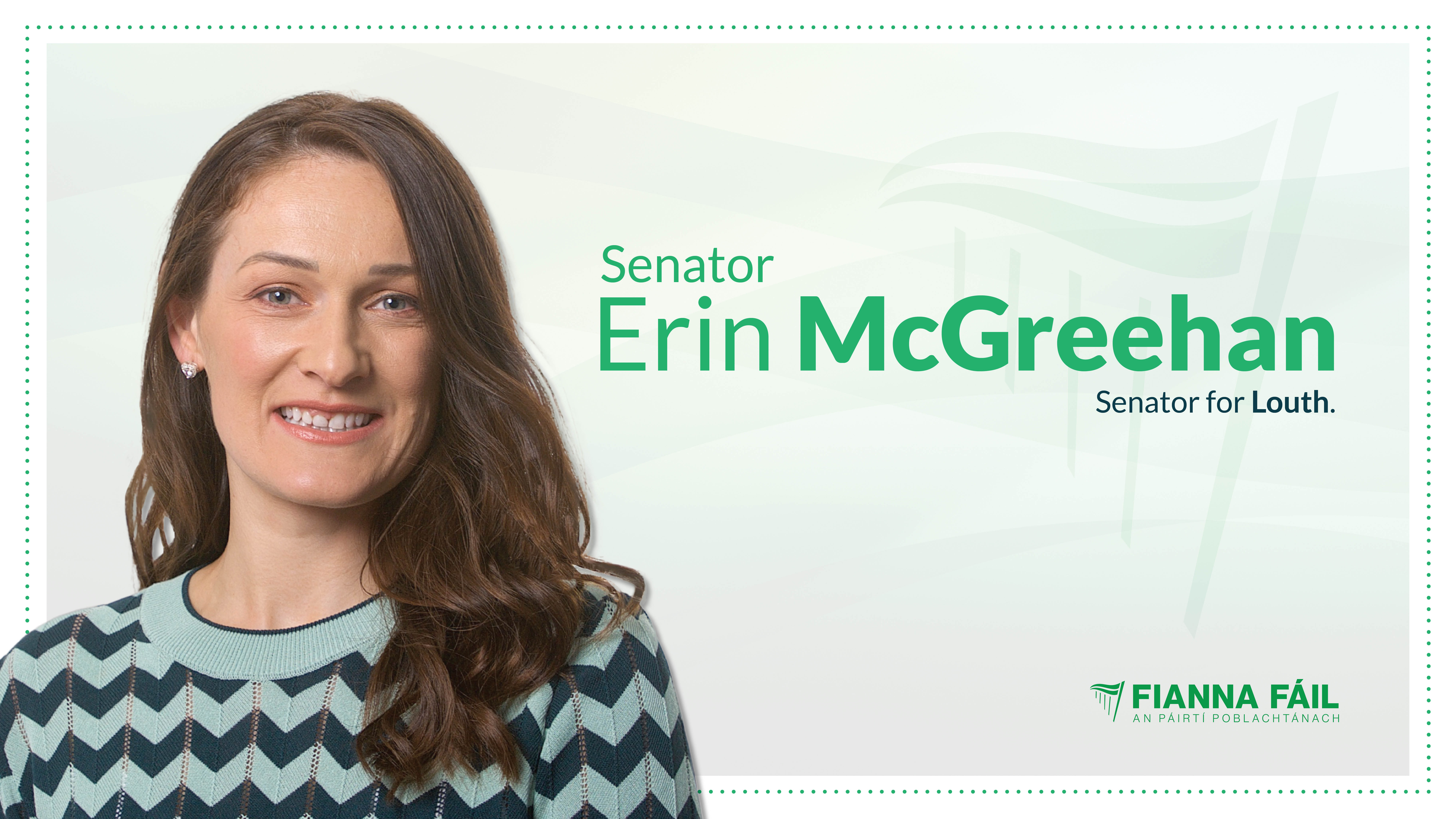 Senator McGreehan welcomes government move on hate crime