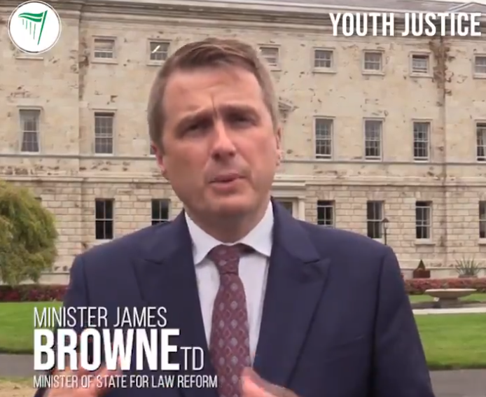 Minister Browne opens annual Garda Youth Diversion Project Conference