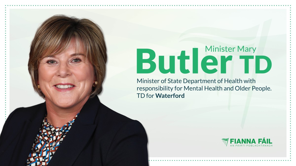 Minister for Mental Health Mary Butler