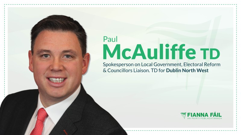 Spokesperson for Electoral Reform and Local Government Paul McAuliffe